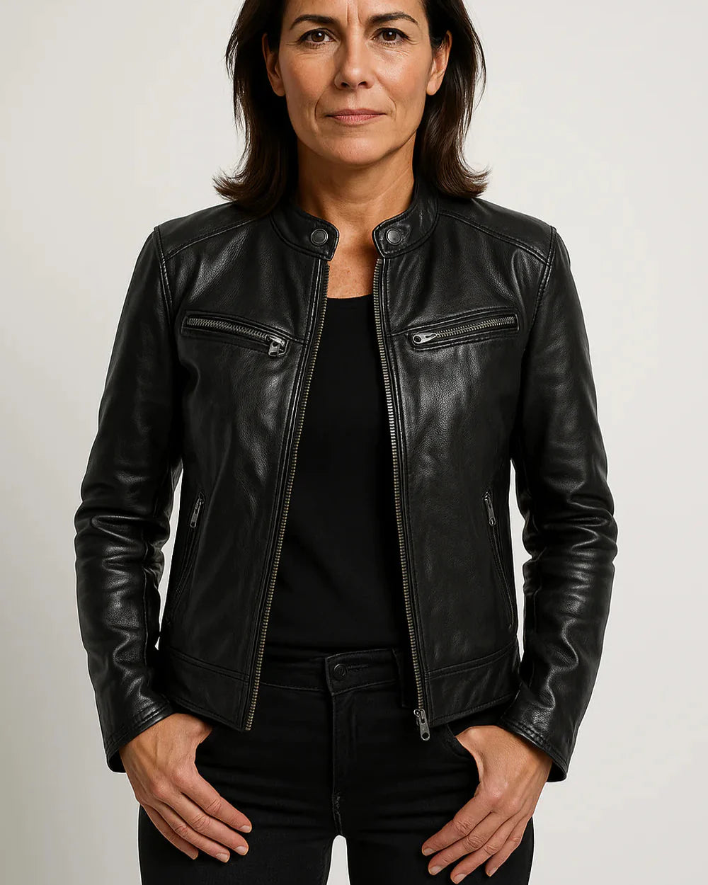 Edmond - Nadčasová Bunda Z Přírodní Kůže