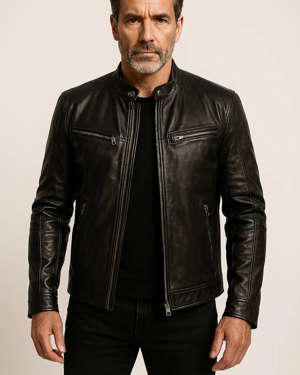 Edmond - Nadčasová Bunda Z Přírodní Kůže