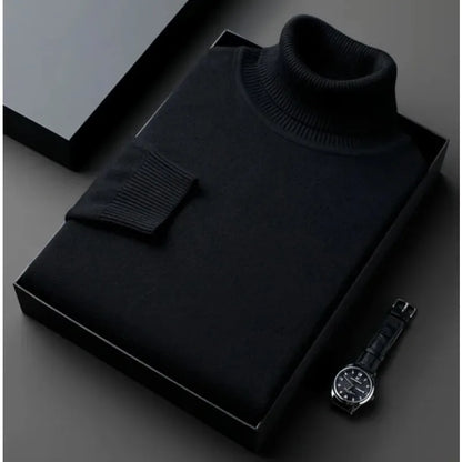 Damien - Prémiový Kašmírový Sveter s Rolákom